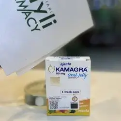 Kamagra 50mg 7 Sachet Oral Jelly AJANTA Sildenafil