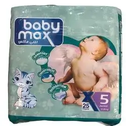 Diaper Baby Max No. 5 (11 - 25kg) 25 pcs