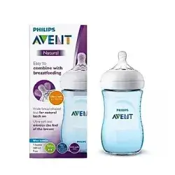 AVENT 260 ML EASY TO COMBINE WITH BREASTFEEDING BLUE