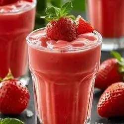 Fresh Strawberry Juice