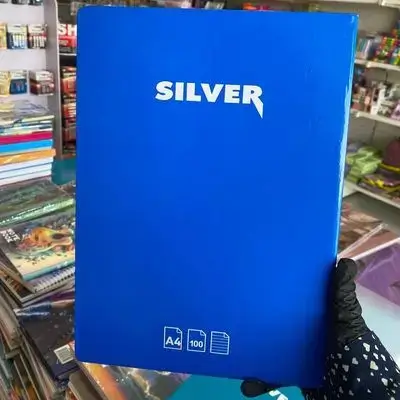 SILVER Note Book 100