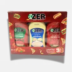 ketchup zir + mayonnaise *3