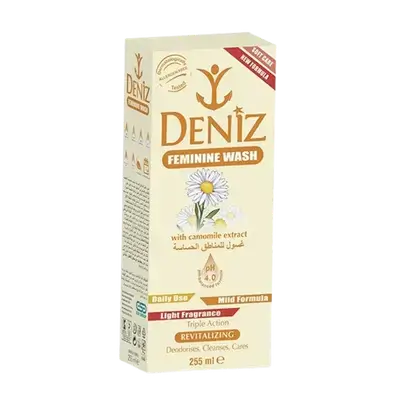 Feminine Revitalizing Wash With Camomile Extract 255ml _ DENIZ