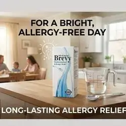 Brevy (Desloratadine 2.5 mg / 5 ml) Syrup