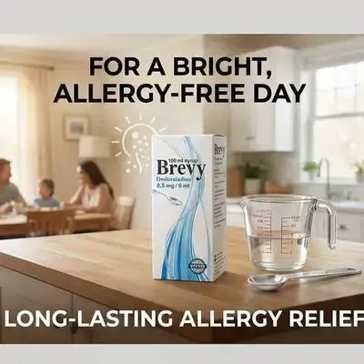 Brevy (Desloratadine 2.5 mg / 5 ml) Syrup