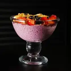 Strawberry Pudding Chia Bowl