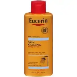 Eucerin Daily Skin Calming Bath Oil for Sensitive Skin, Itch Relief Body Wash//غسول الجسم يوسيرين المهدئ للبشرة - ينظف ويهدئ البشرة ويساعد على منع جفافها وحكة الجلد