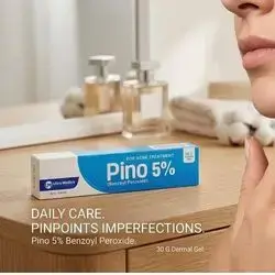 Pino 5% (Benzoyl Peroxide) Dermal Ge