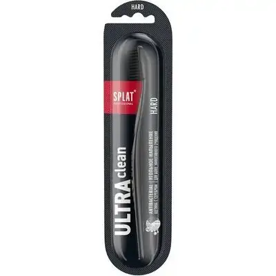 splat - ultra clean black toothbrush