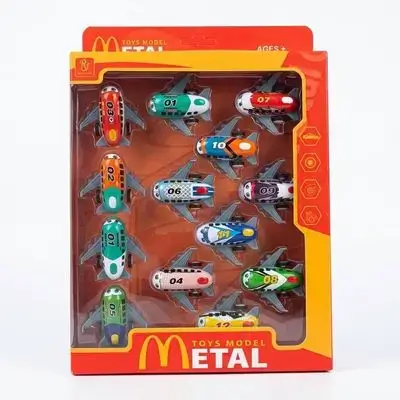 Mini Airplane Toy Set (13 Pieces)