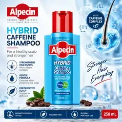 Alpecin Hybrid Caffeine Shampoo — 250 mL