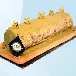 pistachio roll oriental ice cream cake