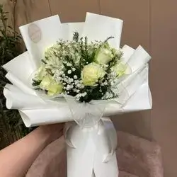 Rose And Frmesk Flower