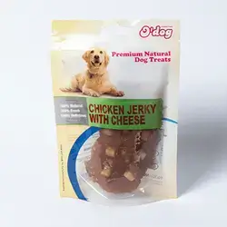 Dog Treats ( Chicken Jerky With Cheese )