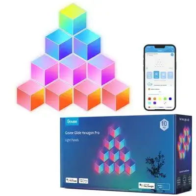 Govee Glide Hexagon Pro Light Panels | 10-Pack H6066