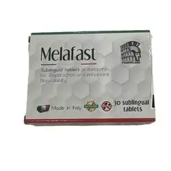 Melafast 5mg melatonin 30 sublingual tablets
