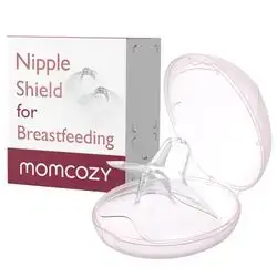 MOMCOZY Nipple Shield For Breast Feeding(M)