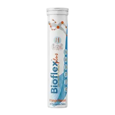 Bioflex Plus Joint Repair Formula Triple Action Orange Flavour 20 Effervescent Tablets _ BioActiveT