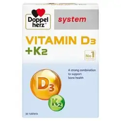 Doppelherz System Vitamin D3 + K2