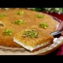 Kunafa with Cream