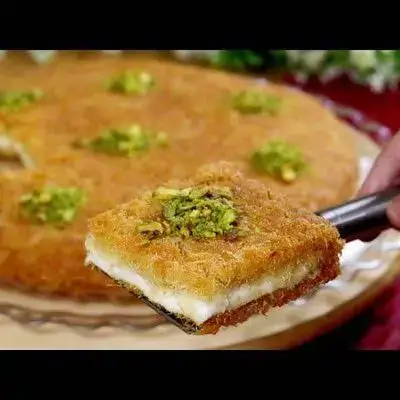 Kunafa with Cream
