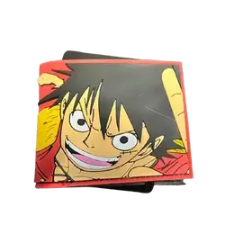 Anime Wallet One Piece Luffy Red