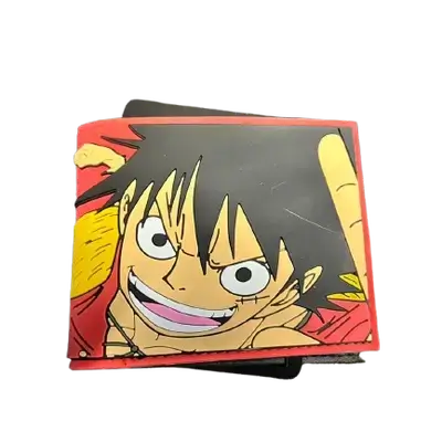Anime Wallet One Piece Luffy Red