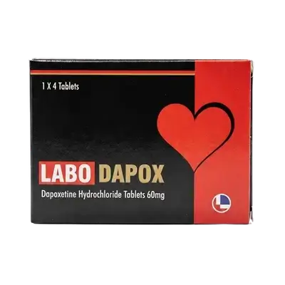 LaboDapox (Dapoxetine 60mg) 4 Tablets _ LABORATE