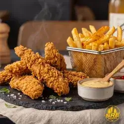 Crispy Tenders with Fries