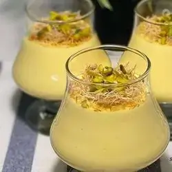 Custard With Baklava 
