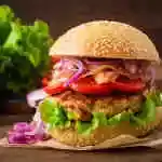 Chicken Burger With Cheese