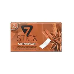 Stick 7 Cinnamon Flavor Free Sugar Gum 7 Pcs