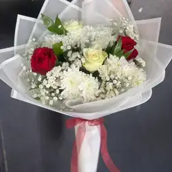 Bouqet flower rose dawde