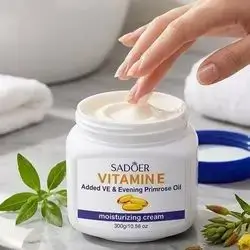SADOER Vitamin E Moisturizing Cream (Added VE & Evening Primrose Oil)