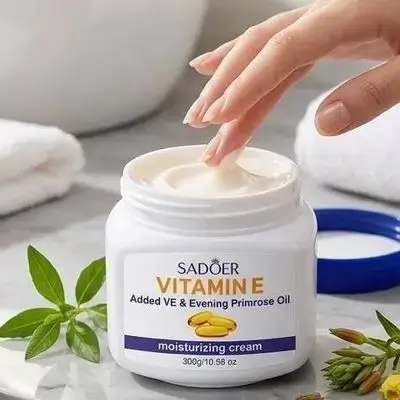 SADOER Vitamin E Moisturizing Cream (Added VE & Evening Primrose Oil)