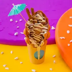 Kinder Bubble Waffle
