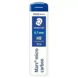 Staedtler Mars Micro Carbon Mechanical Pencil Lead 0.7mm