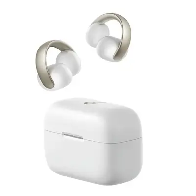 Anker Soundcore AeroClip Open-Ear Wireless Earbuds — White