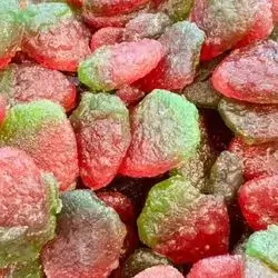 Strawberry Flavored Sour Gelatin
