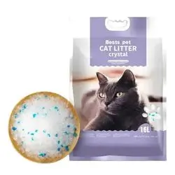 Cat Litter Crystal Small Granules 16L