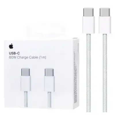60W-C Charge Cable Apple(1m) Type C To Type C