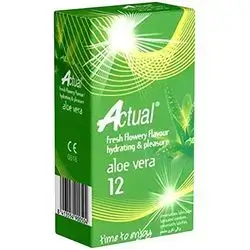 Actual Fresh Flowery Flavour Hydrating Pleasure 12 Condoms