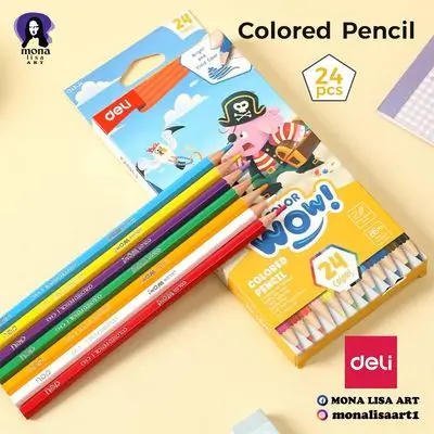 Coloured Pencils 24colours-deli