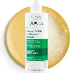 vichy anti-dandruff shampoo, dandruff &itchy scalp 390ml