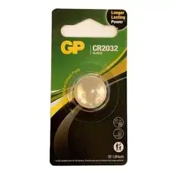 Gp Lithium Cell 3 V Cr2032 10 Pcs