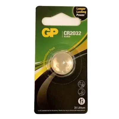 Gp Lithium Cell 3 V Cr2032 10 Pcs