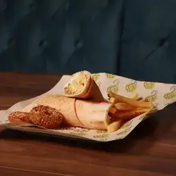 Mixed sandwich (Fries + Felafel)