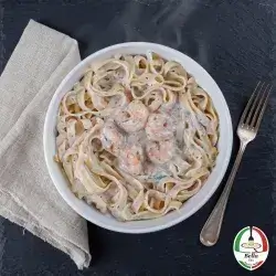 Fettuccine With Seafood