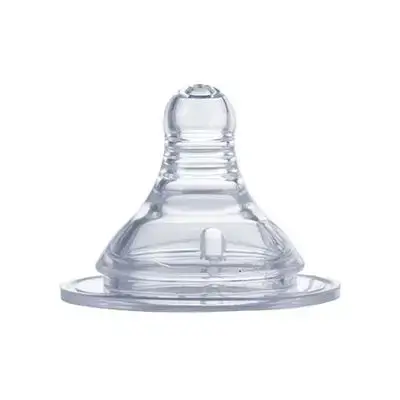Wide Neck Silicone Nipple (2Pcs) (+6)