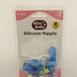 Mini Baby silicone nipple no2 ( 6-18m